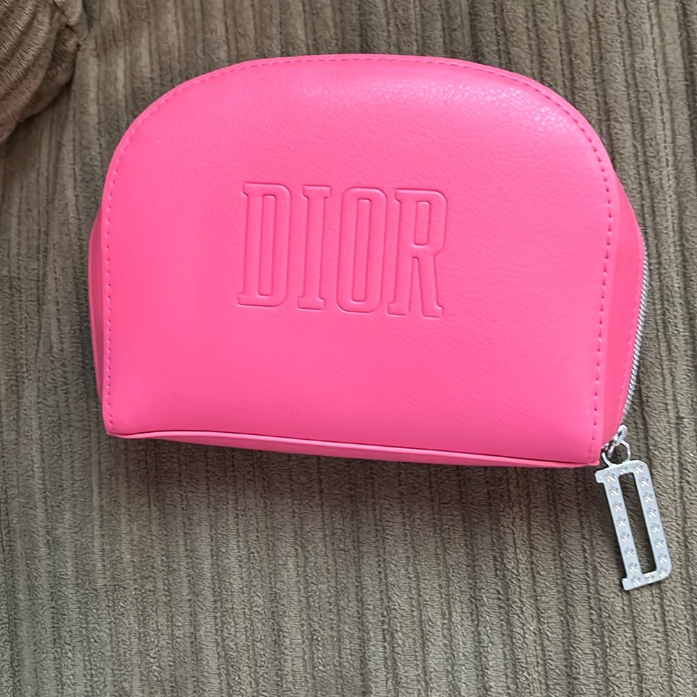 DIOR brand new cosmetic case in a beautiful pink.